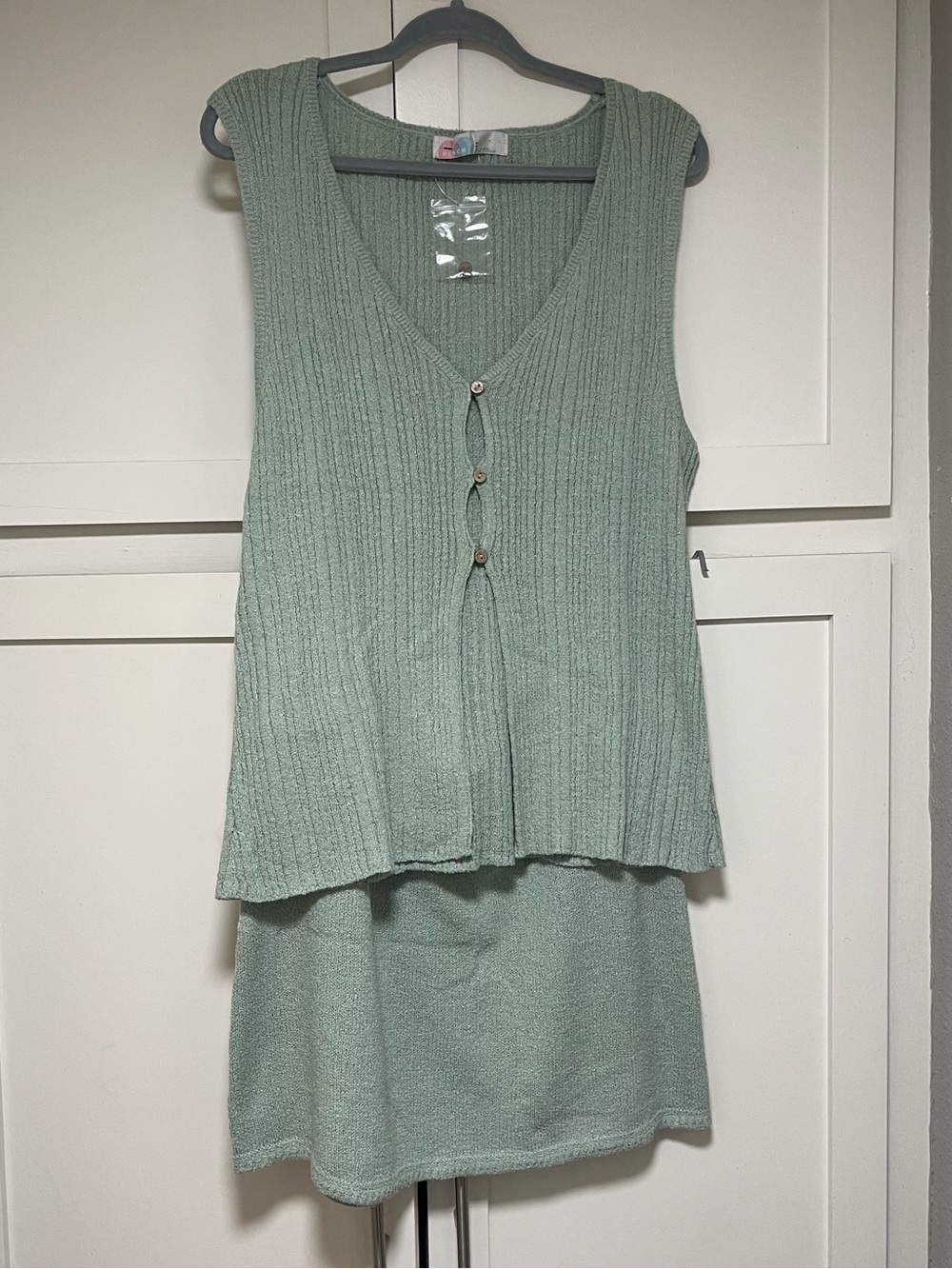 Free People Rhea Sweater Set Sz L NWOT - Picture 4 of 7
